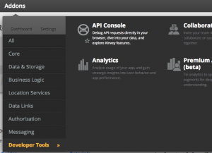 Kinvey Developer Tools